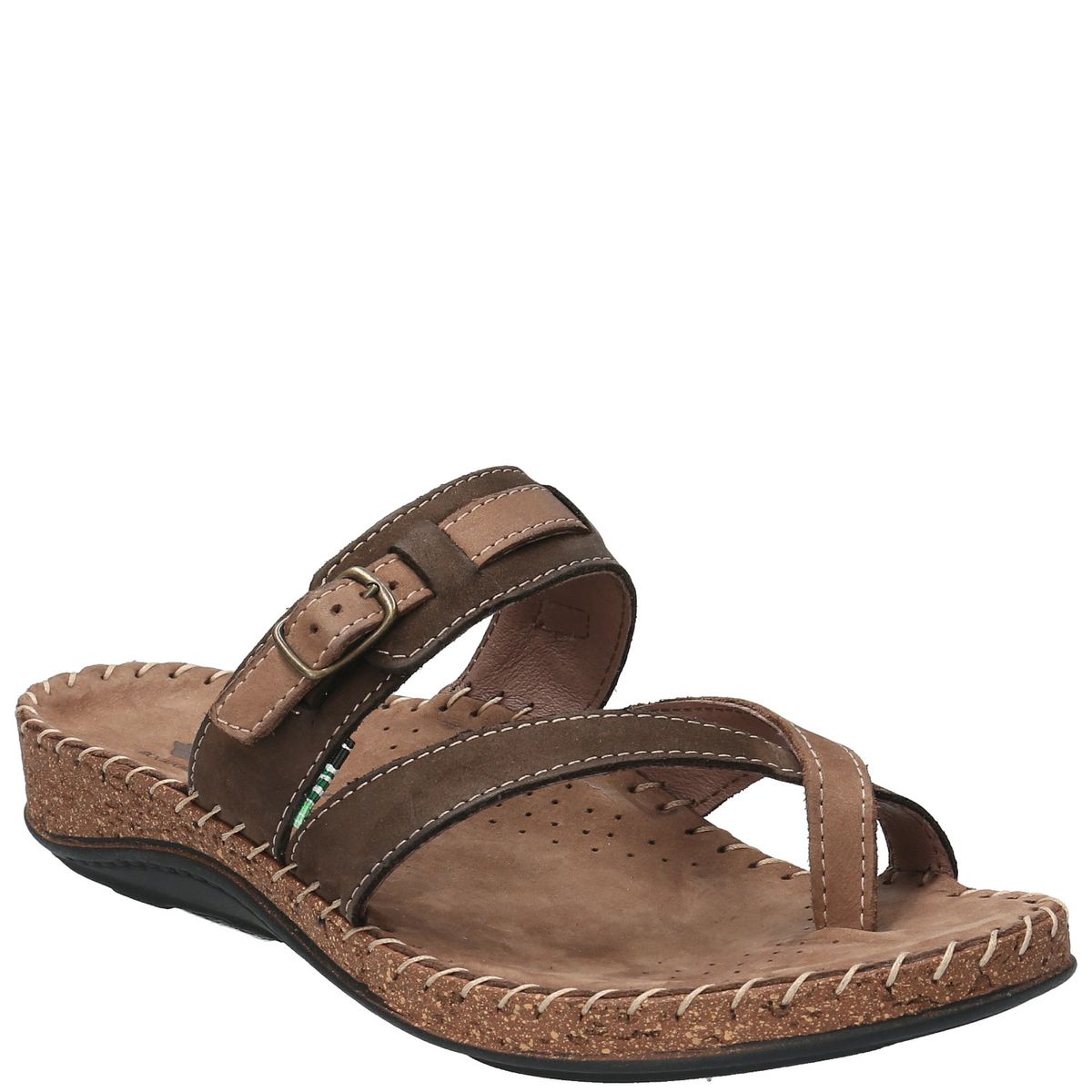 ROCKFORD - Sandalia Cuero Mujer Paradise Café ROCKFORD