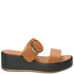 ROCKFORD - Sandalia Mujer Francesca Café Claro