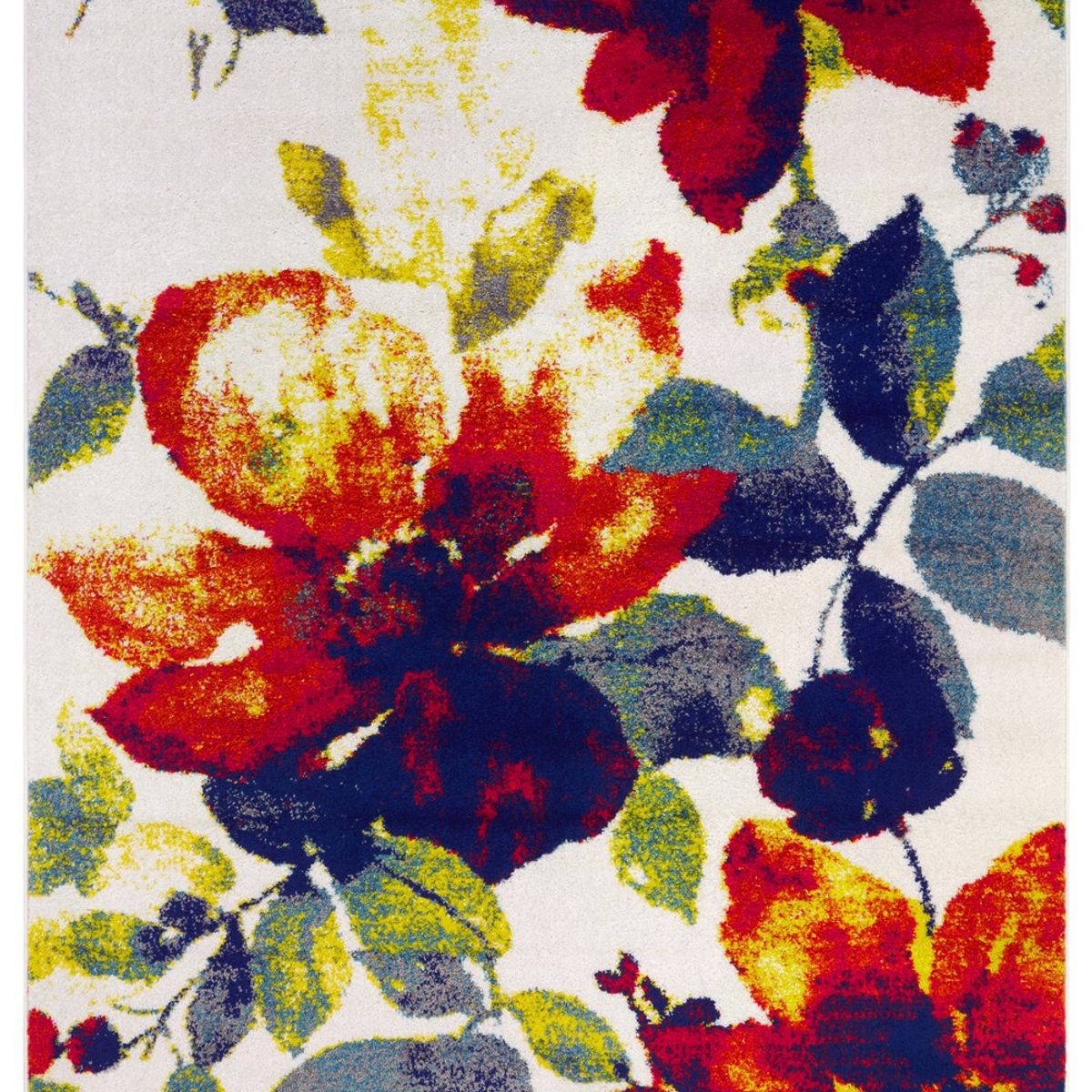 MODA ALFOMBRAS - Alfombra Florida Blanca 240 X 305 Cm