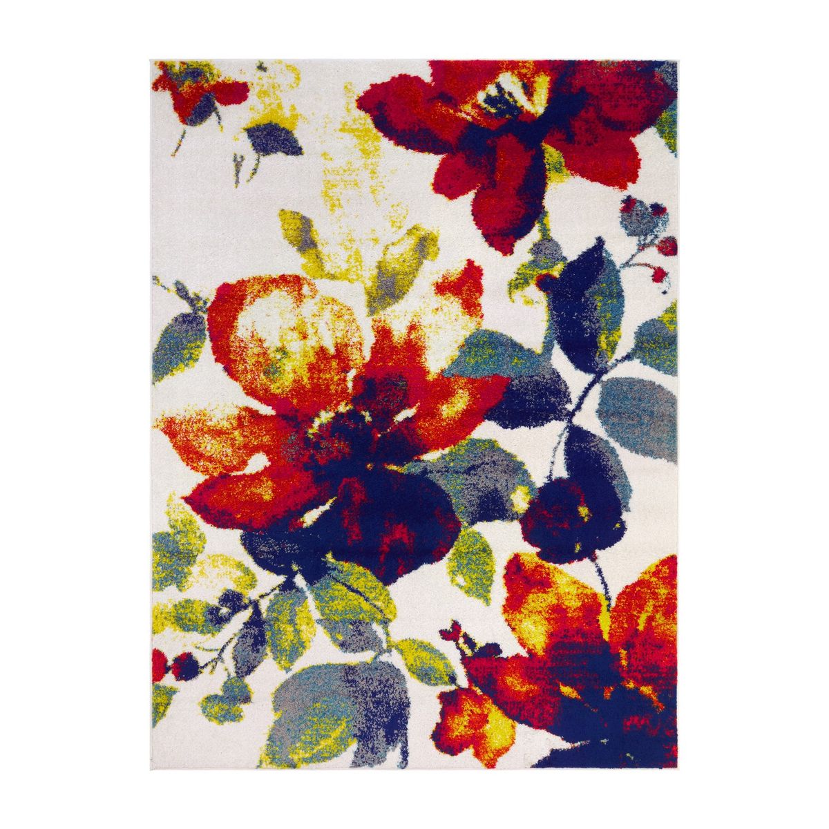 MODA ALFOMBRAS - Alfombra Florida Blanca 240 X 305 Cm