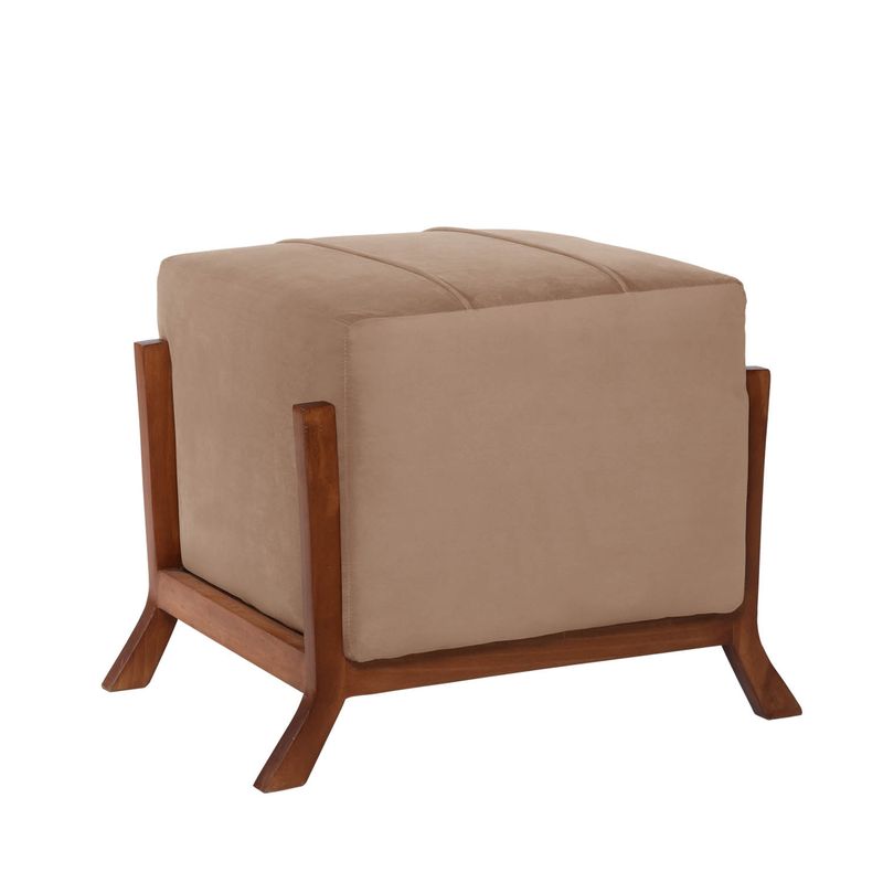 LATAM HOME - POUF MARSELLA TELA VELVET BEIGE