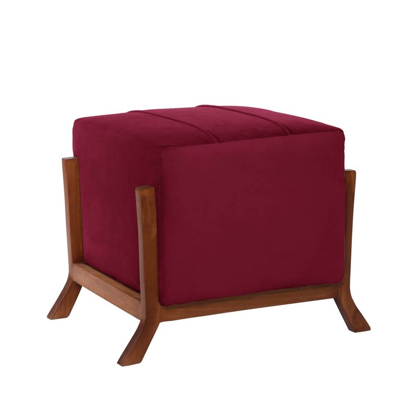 LATAM HOME - POUF MARSELLA TELA VELVET BURDEO