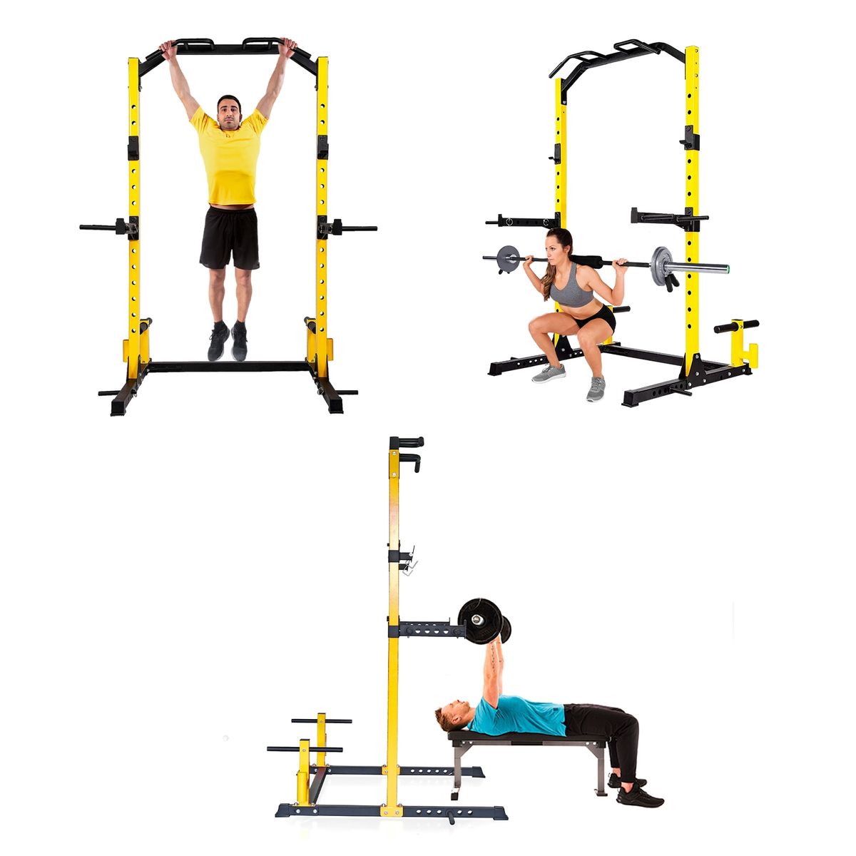ATLETIS - Jaula de Fuerza Soporte Power Rack