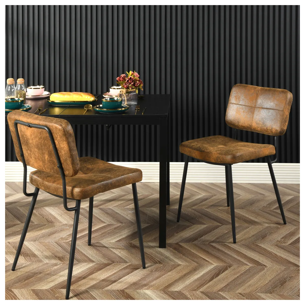 NOVAHUS - Pack 2 Silla Comedor Karomi