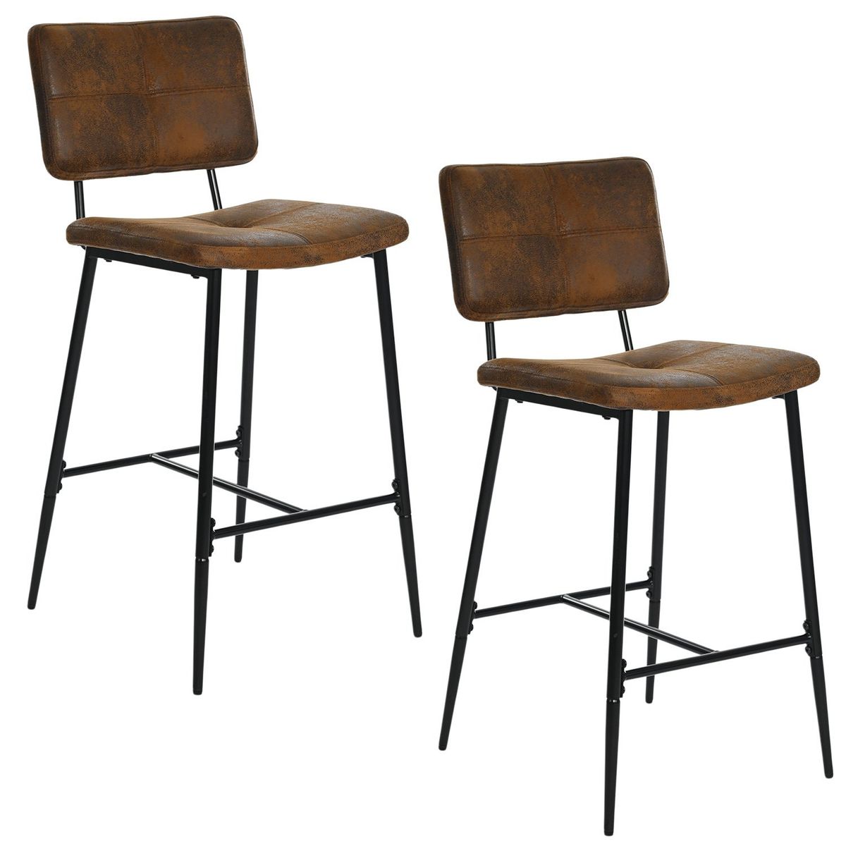 NOVAHUS - Pack 2 Piso de Bar  Vintage Café