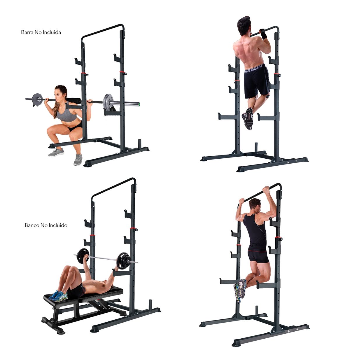 ATLETIS - Estación Entrenamiento Multifuncional Squat Press