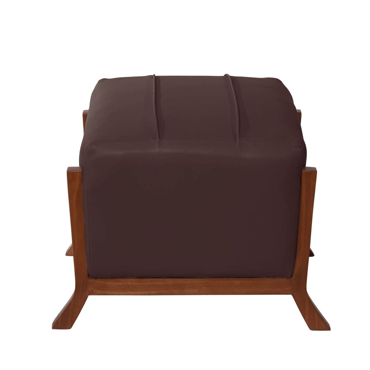 LATAM HOME - Pouf Marsella PU Chocolate