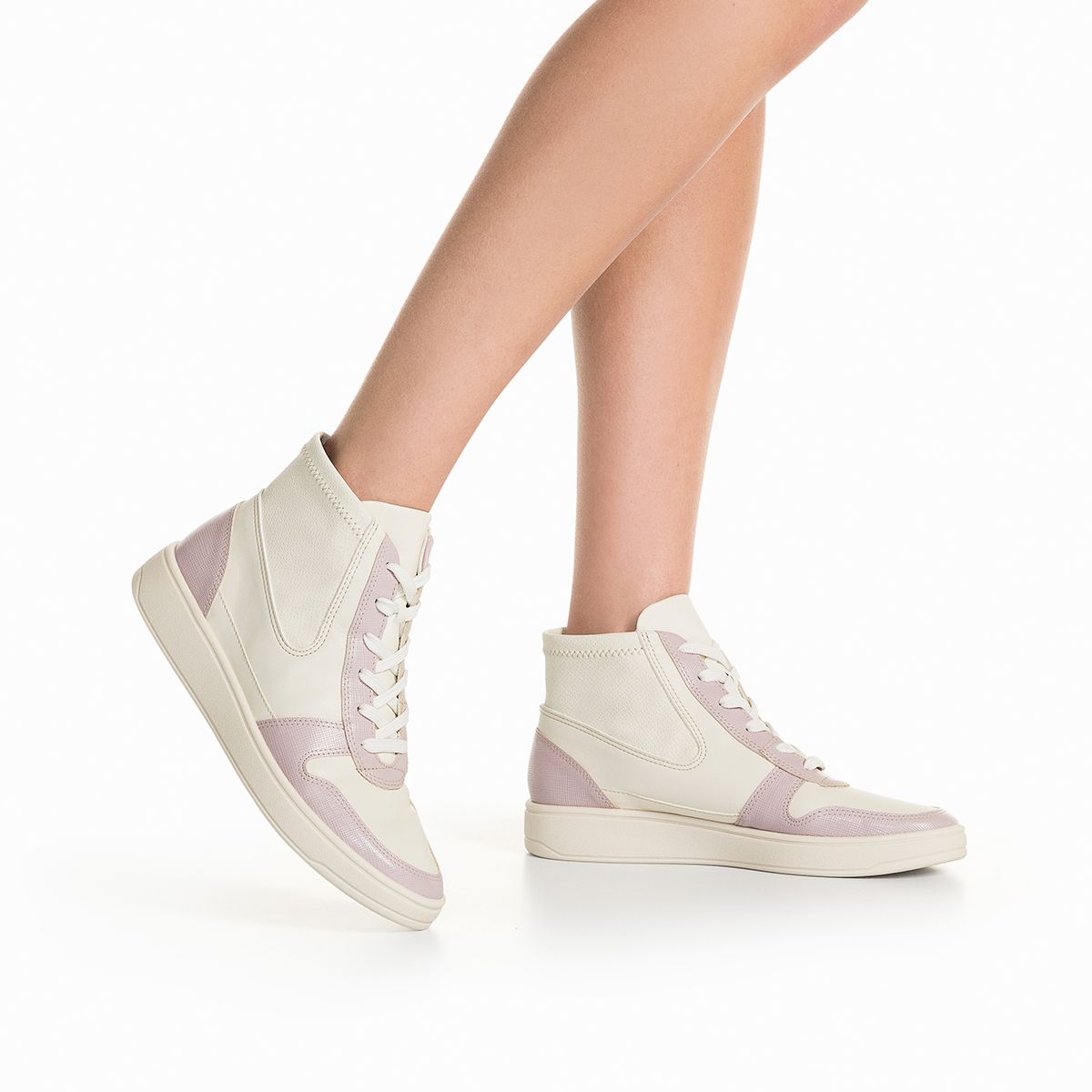 PICCADILLY - Zapatilla Urbana Mujer Caña Beta Alta Lavanda