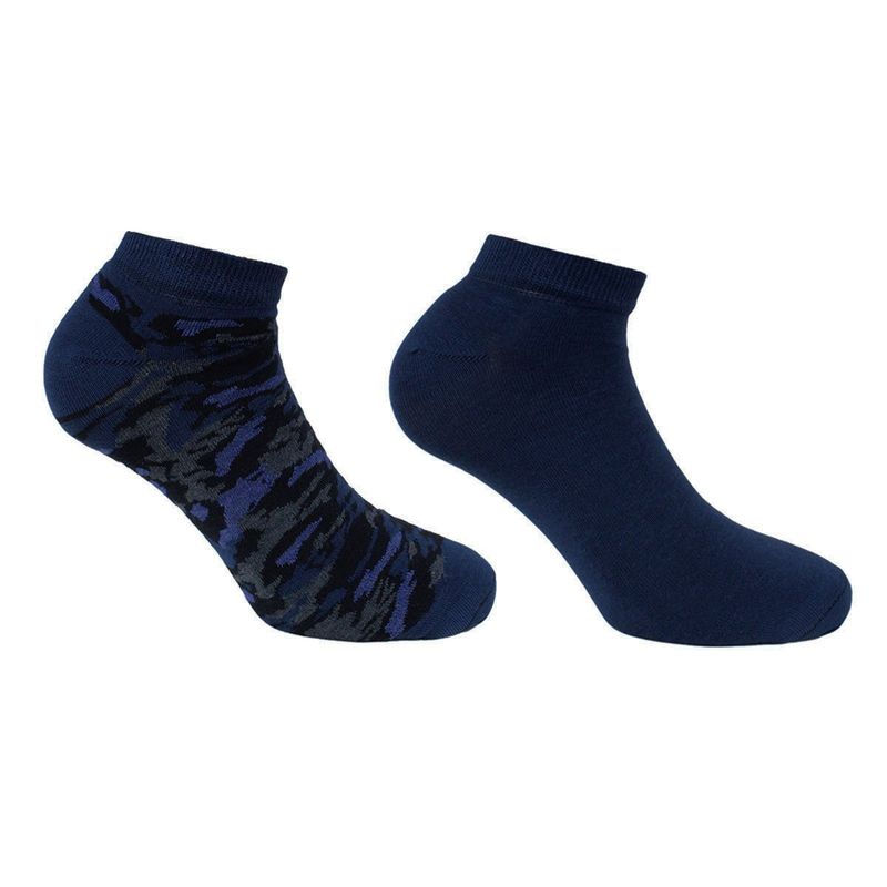 MONARCH - Bi-Pack Calcetin Bamboo Camuflaje Azul