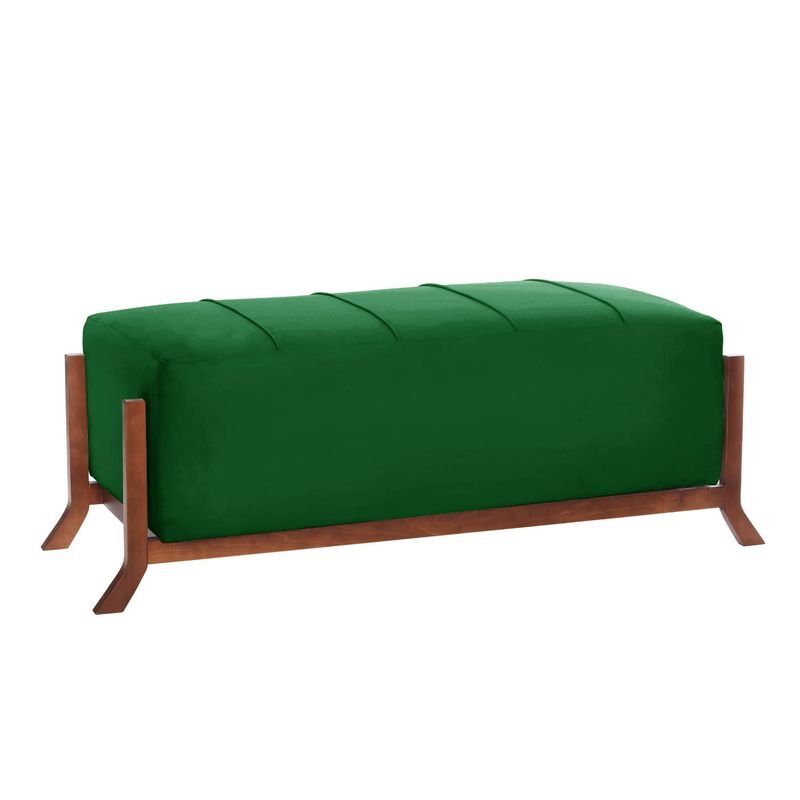 LATAM HOME - BANQUETA MARSELLA TELA VELVET VERDE
