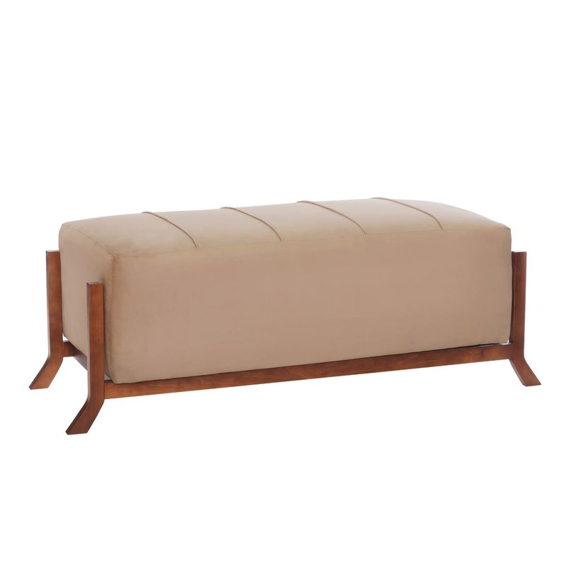 LATAM HOME - BANQUETA MARSELLA TELA VELVET BEIGE