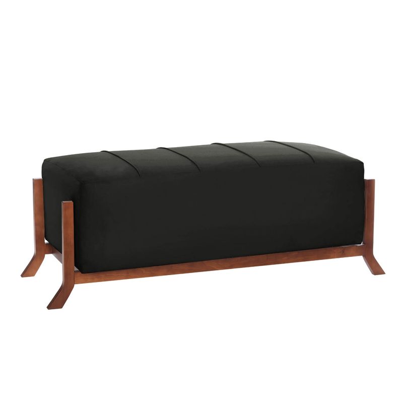 LATAM HOME - BANQUETA MARSELLA TELA VELVET NEGRO