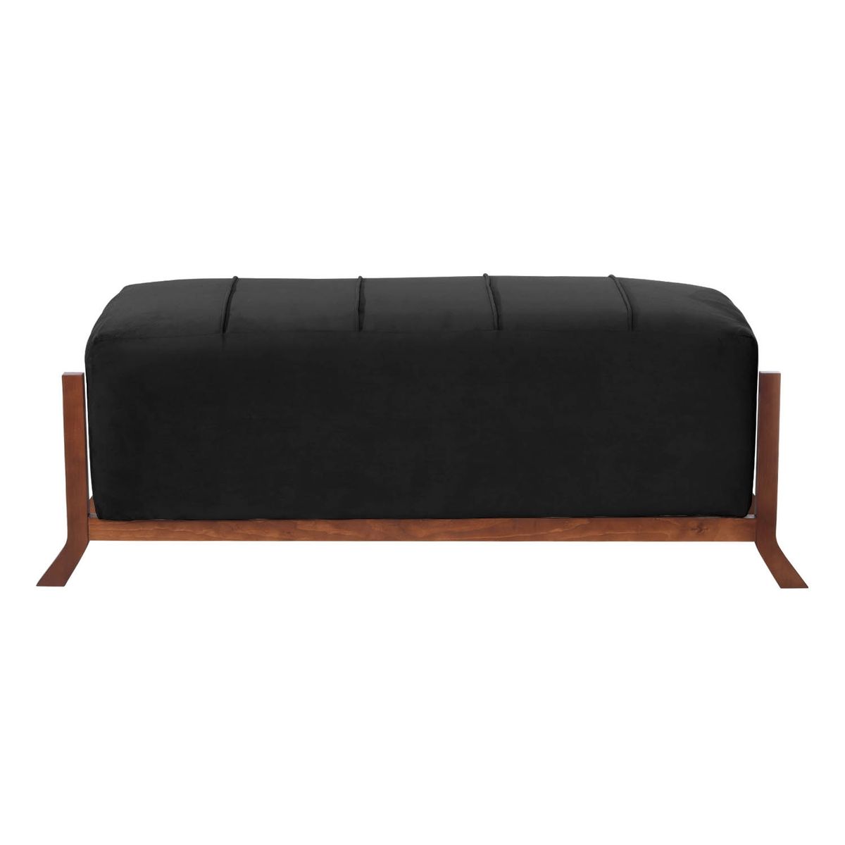 LATAM HOME - BANQUETA MARSELLA TELA VELVET NEGRO