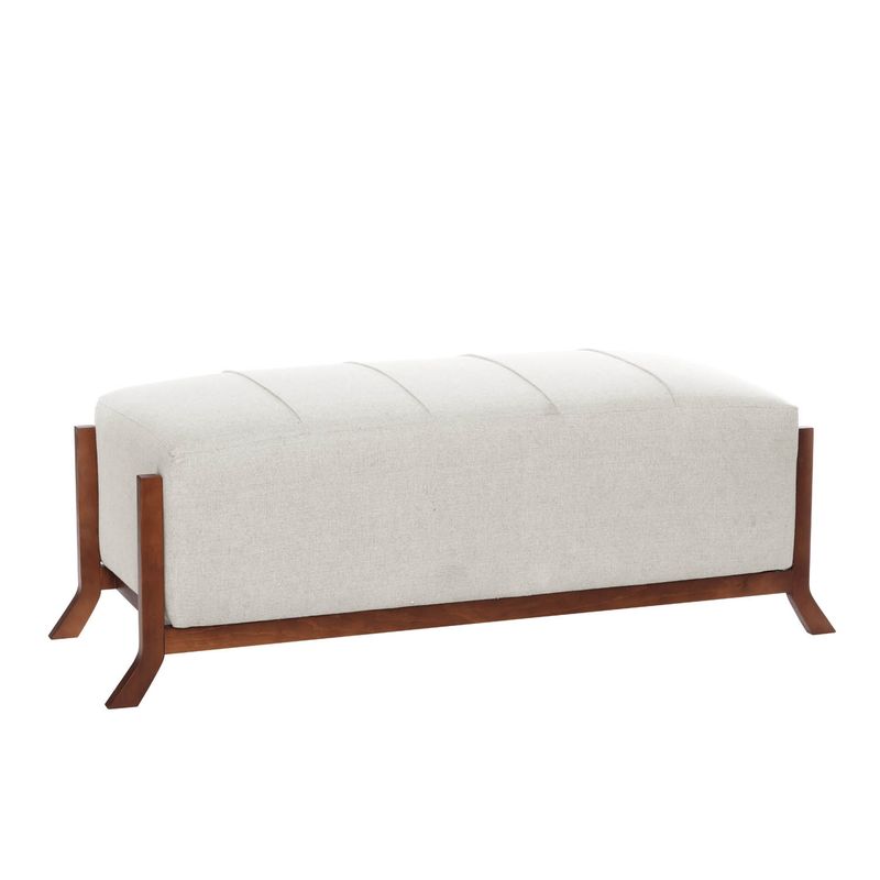 LATAM HOME - BANQUETA MARSELLA LINO BLANCO
