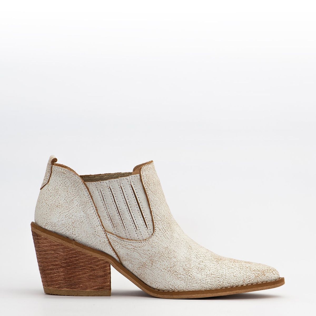 MOSSA - Botin Mujer Mossa Leticia Breack Blanco