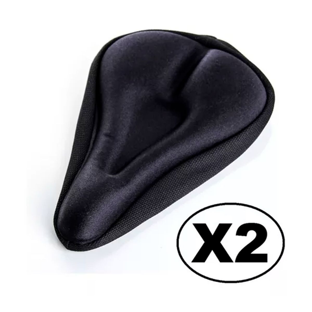 GENERICO - Pack 2 Forro Cubre Asiento Para Bicicletas