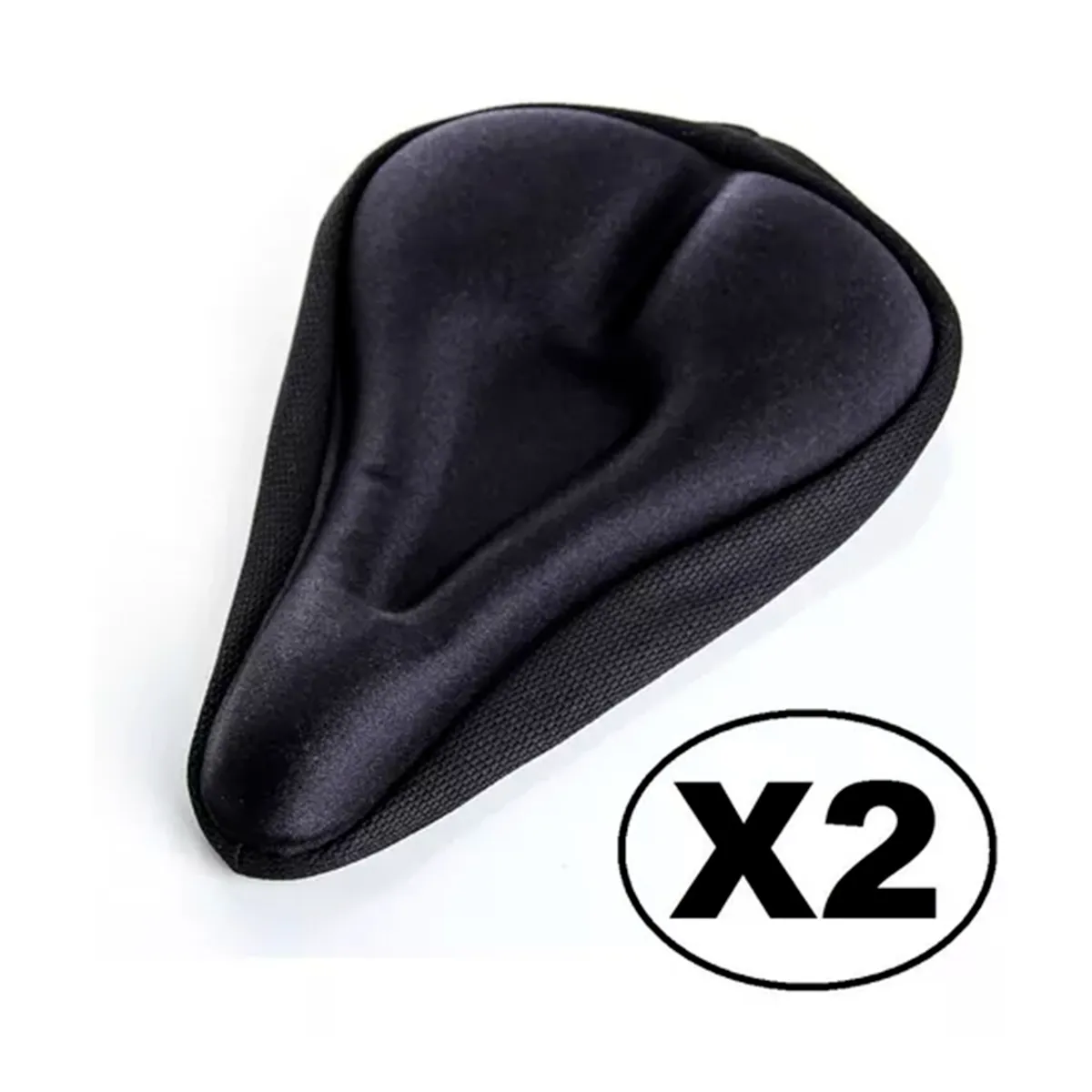 GENERICO - Pack 2 Forro Cubre Asiento Para Bicicletas