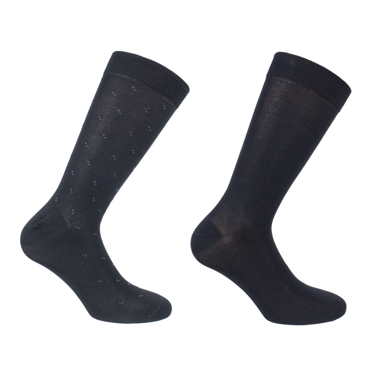 MONARCH - Bi-Pack Calcetin Hilo Diseño Azul