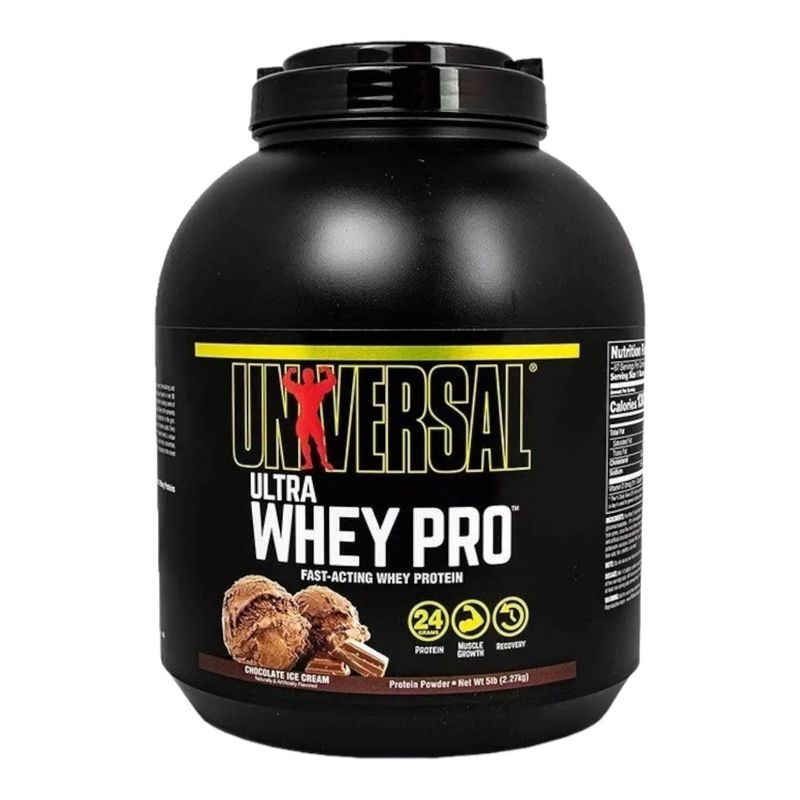 UNIVERSAL NUTRITION - Universal Ultra Whey Pro 5 LB/ Chocolate Ice Cream