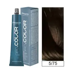 PROCO - Tintura Permanente Pro.color 5/75 100ml + Oxidante.