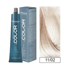PROCO - Tintura Permanente Pro.color 11/02 Super-aclarante100ml + Oxidante.