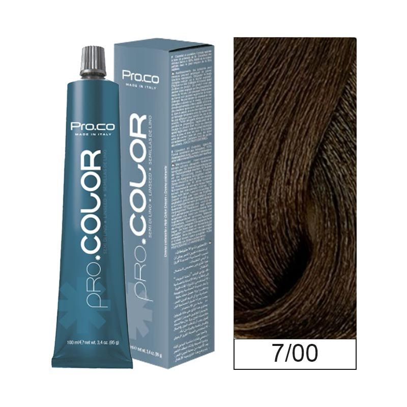 PROCO - Tintura Permanente Pro.color 7/00 100ml + Oxidante.