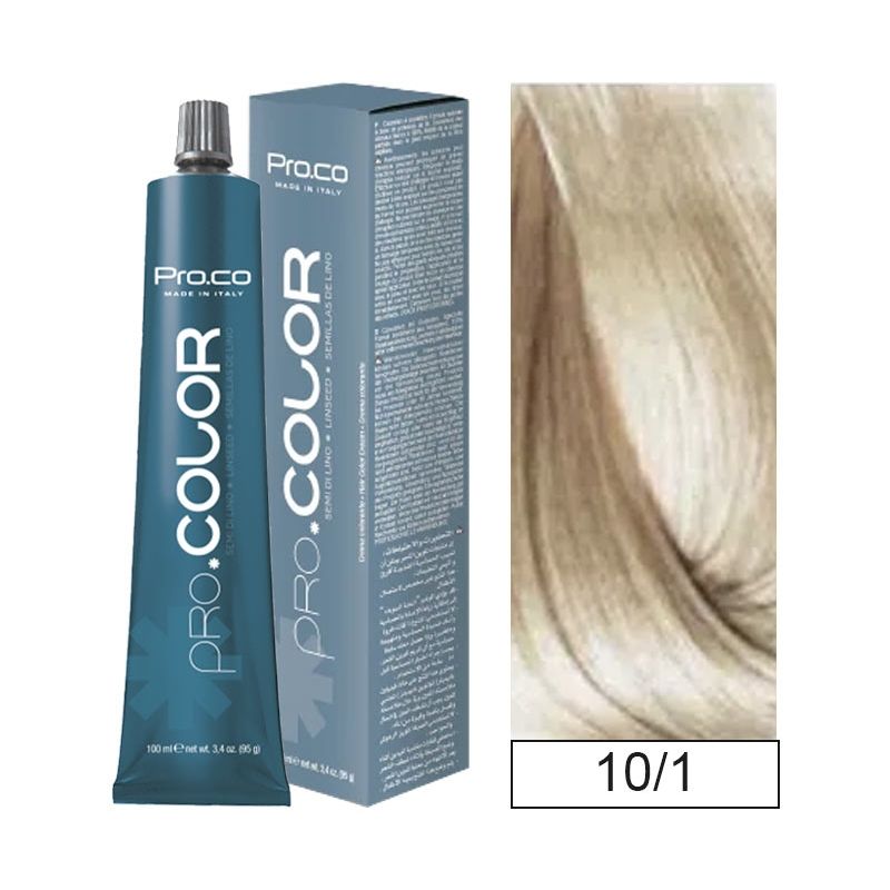 PROCO - Tintura Permanente Pro.color 10/1 100ml + Oxidante.