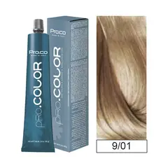 PROCO - Tintura Permanente Pro.color 9/01 100ml + Oxidante.