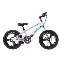 LUBABYCAS - Bicicleta Infantil 10-15 Años Aro 22 Rosada