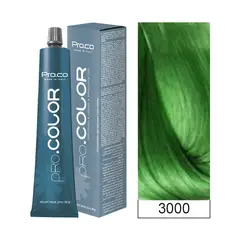 PROCO - Tintura Permanente Pro.color Corrector 3000 100ml+ Oxidante.