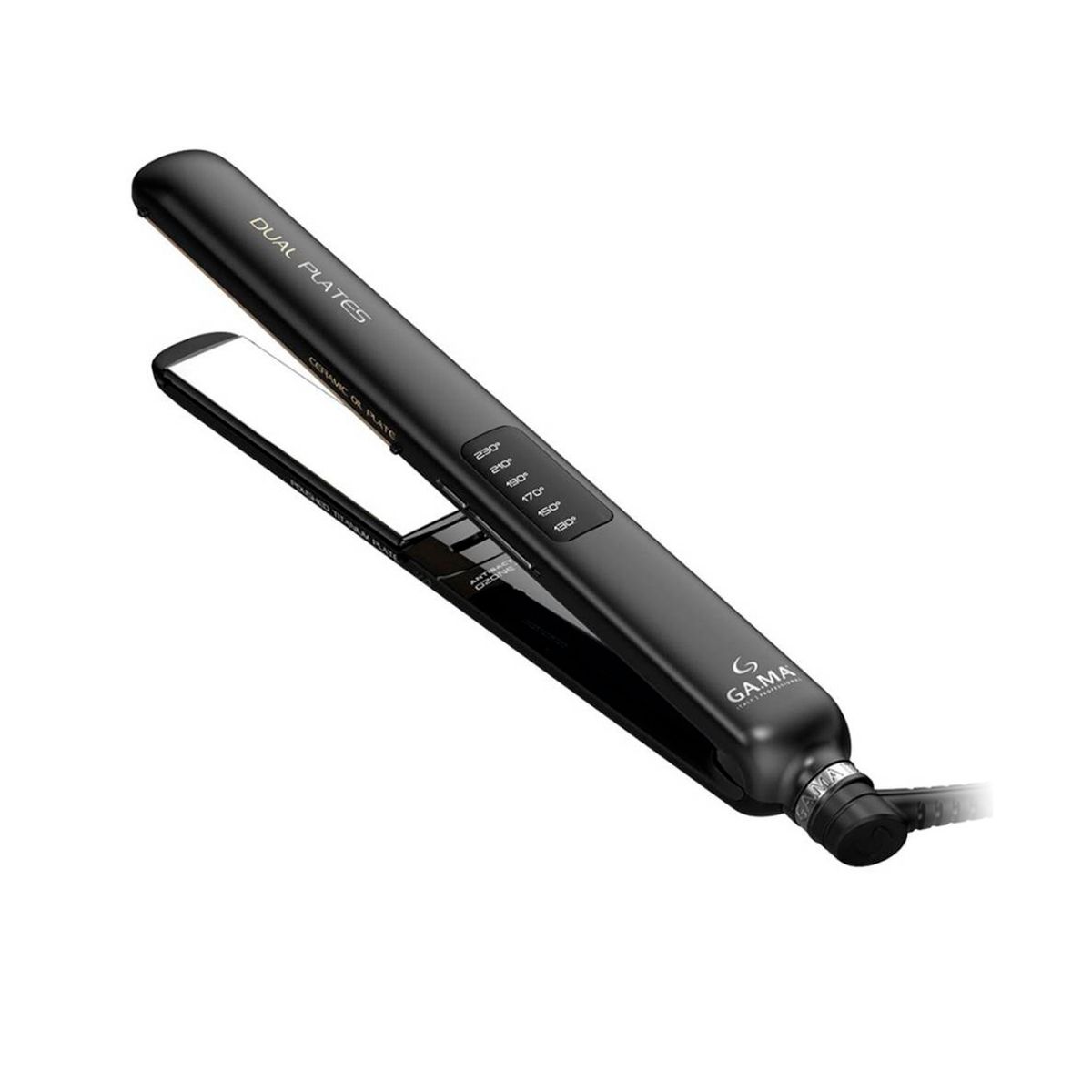 GAMA - Plancha Alisadora de Pelo Gama CP14 Dual Plates Led 4D