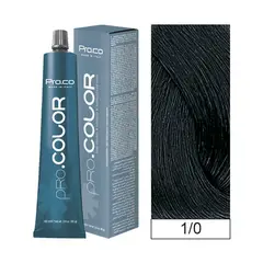 PROCO - Tintura Permanente Pro.color 1/0 100ml + Oxidante.
