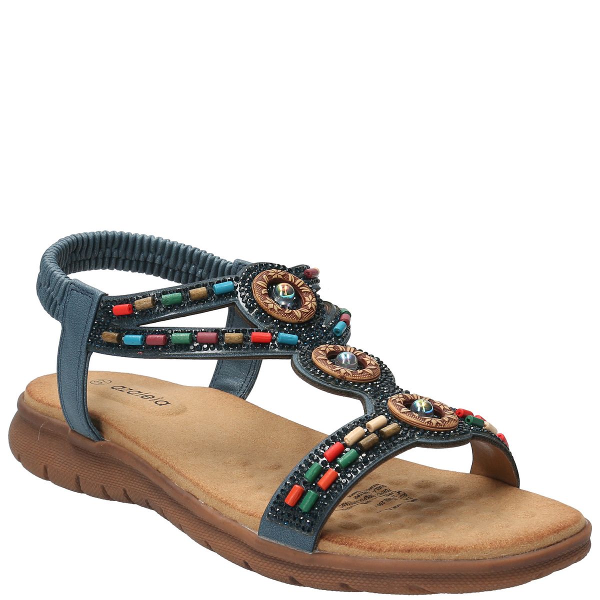 AZALEIA - Sandalia Vanny Azul Mujer AZALEIA