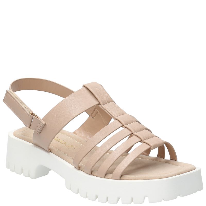 AZALEIA - Sandalia Madelia Beige Mujer AZALEIA