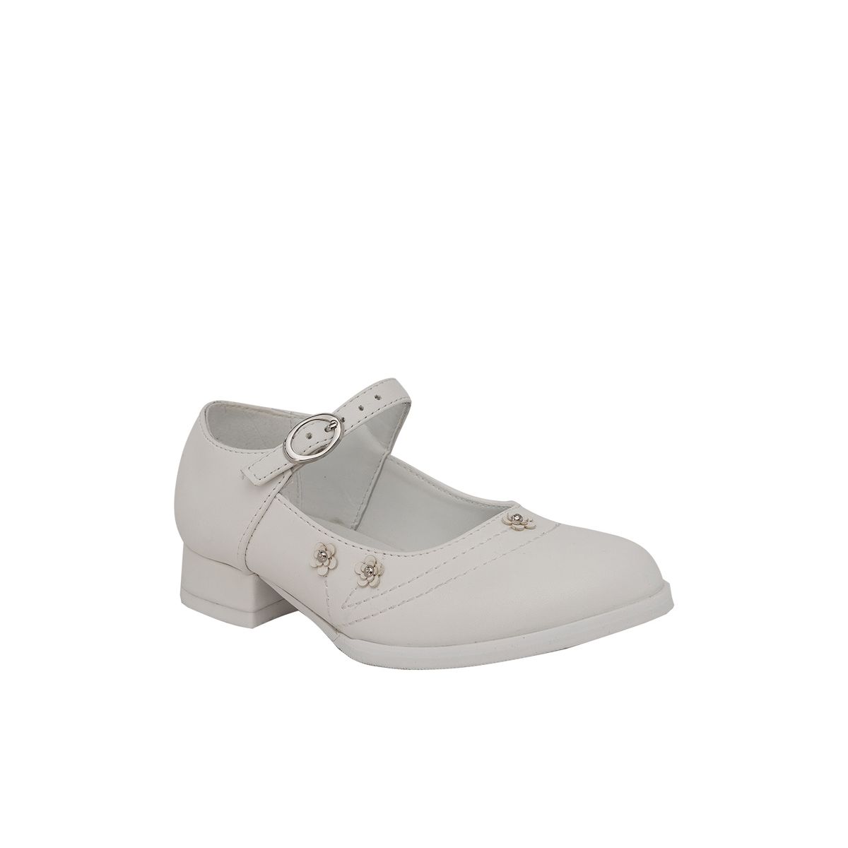 ALQUIMIA - Zapato Cueca Niña Blanco Selené Alquimia