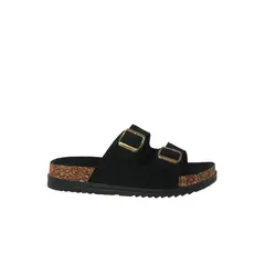 ALQUIMIA - Sandalia Mujer Negro Janga