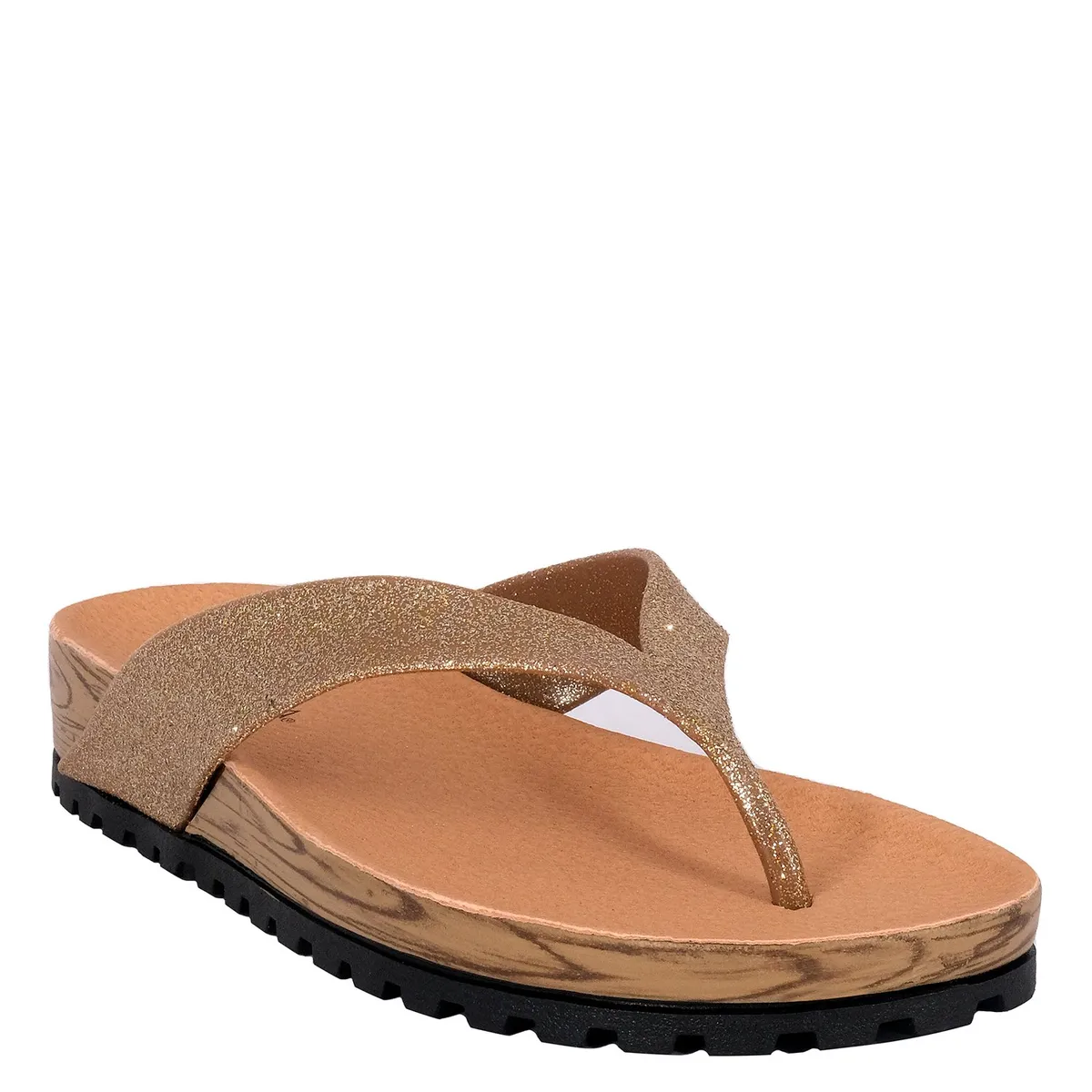 ALQUIMIA - Sandalia Mujer Dorado Sao Alquimia