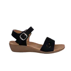 ALQUIMIA - Sandalia Mujer Negro Forest