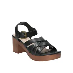 AZALEIA - Sandalia Clara 1 Negro Mujer AZALEIA.