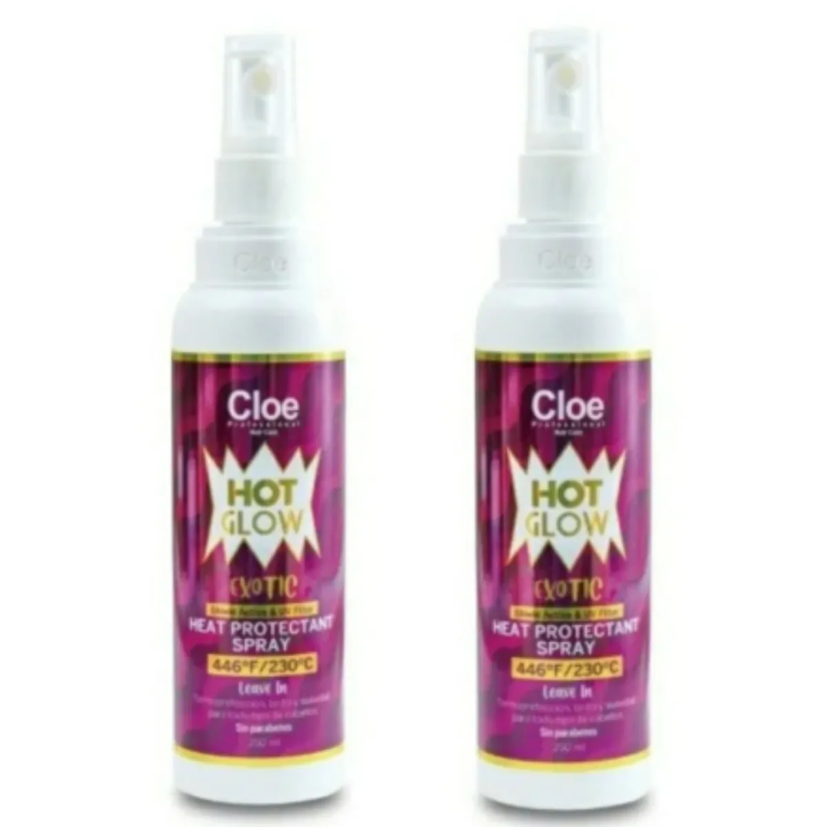 CLOE - Cloe Pack 2 Hot Glow Exotic Protector Termico..-