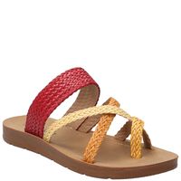 Sandalia Fannie Rojo Mujer