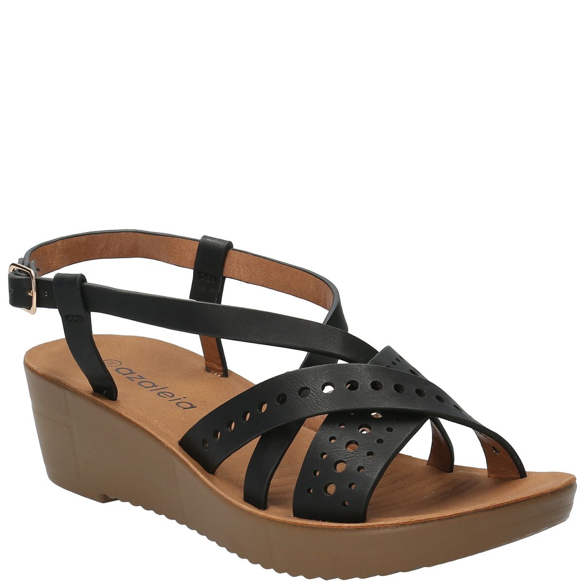 AZALEIA - Sandalia Effie Negro Mujer AZALEIA