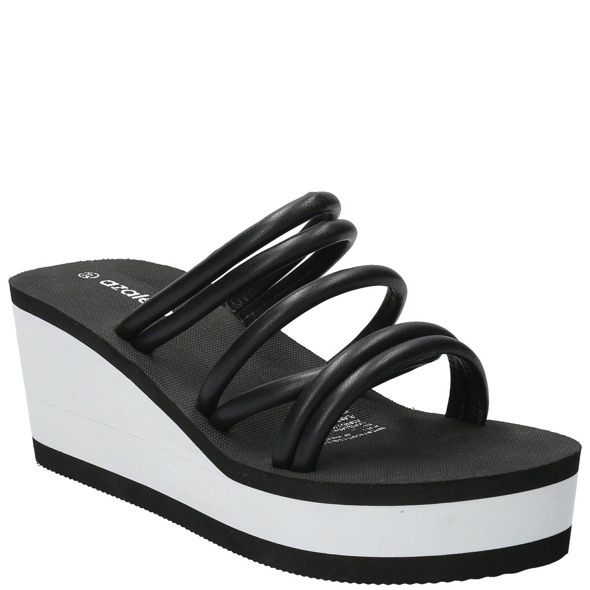 AZALEIA - Sandalia Petra Negro Mujer AZALEIA