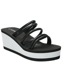 Sandalia Petra Negro Mujer