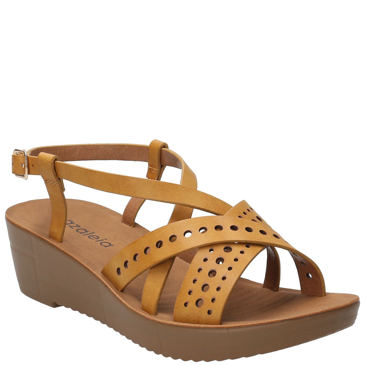AZALEIA - Sandalia Effie Mostaza Mujer AZALEIA
