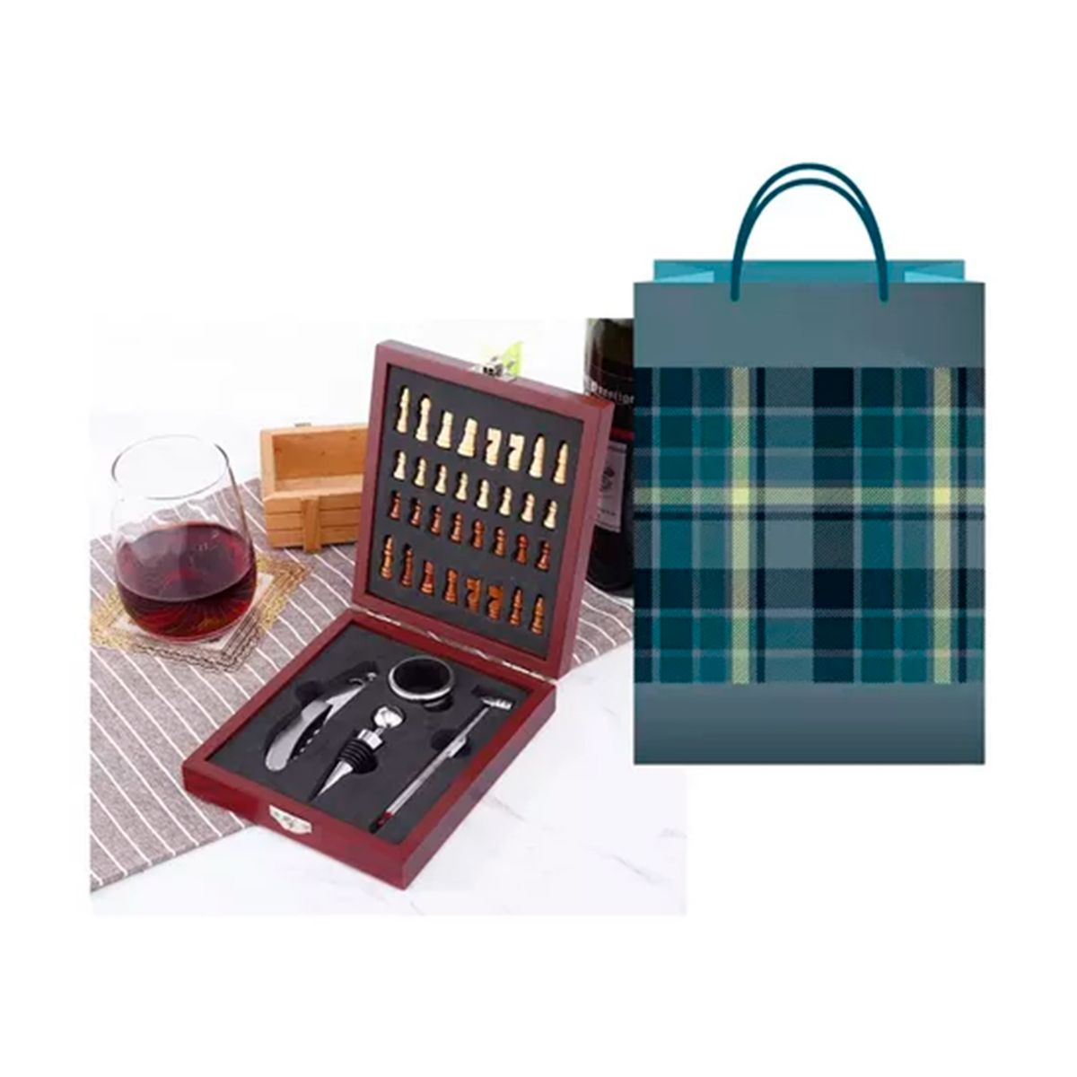 GENERICO - Accesorios Para Vino  Ajedrez