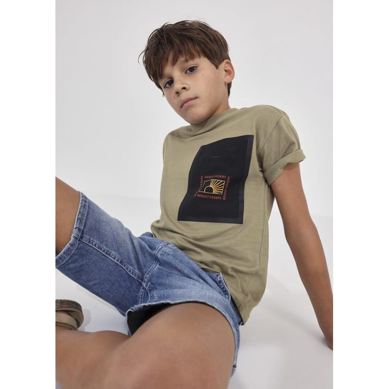 MAYORAL - Polera de manga corta en algodón para niño