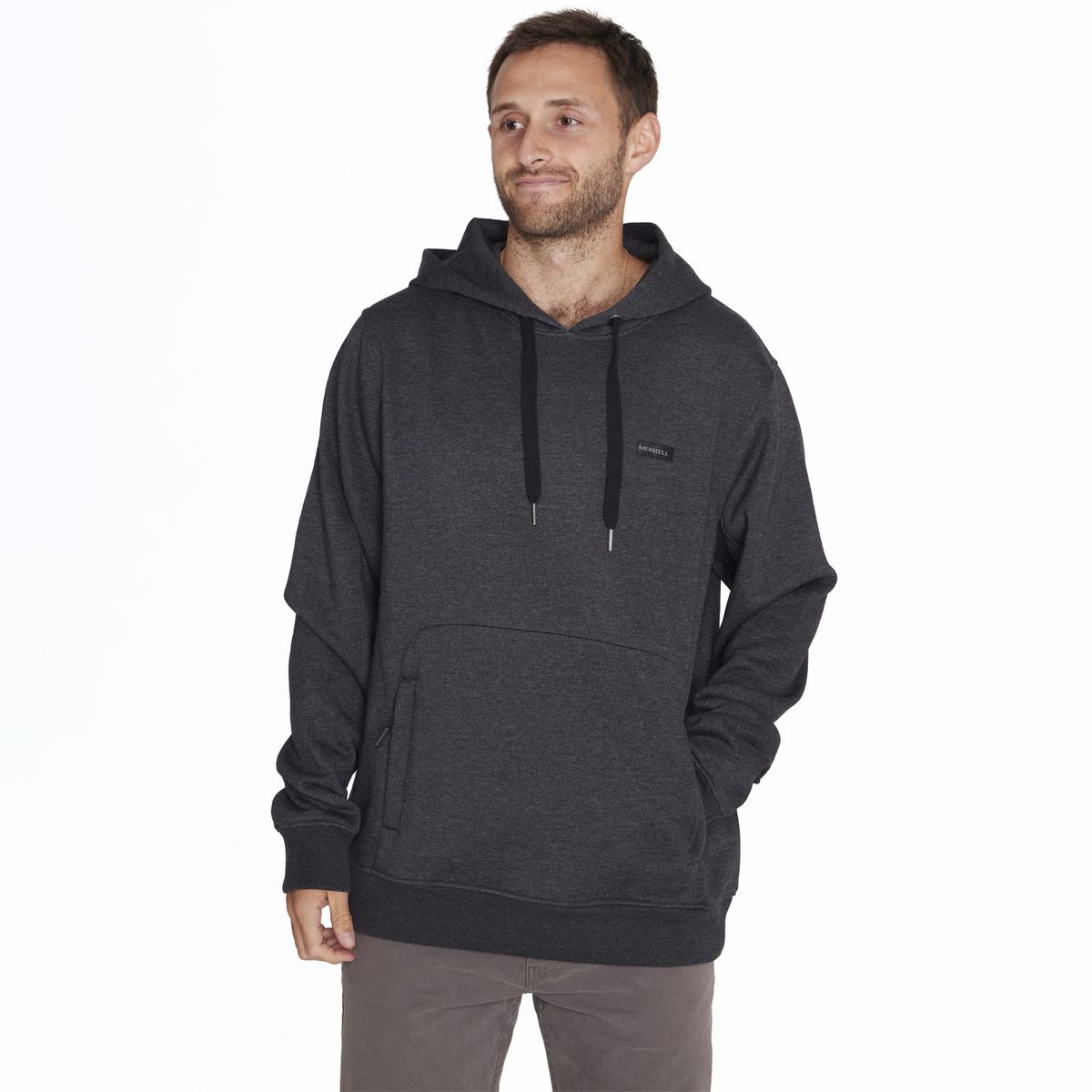 MERRELL - Polerón Sweatshirt With Hood Gris Oscuro Hombre MERRELL
