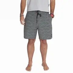MERRELL - Traje De Baño Boardshort Gris Hombre