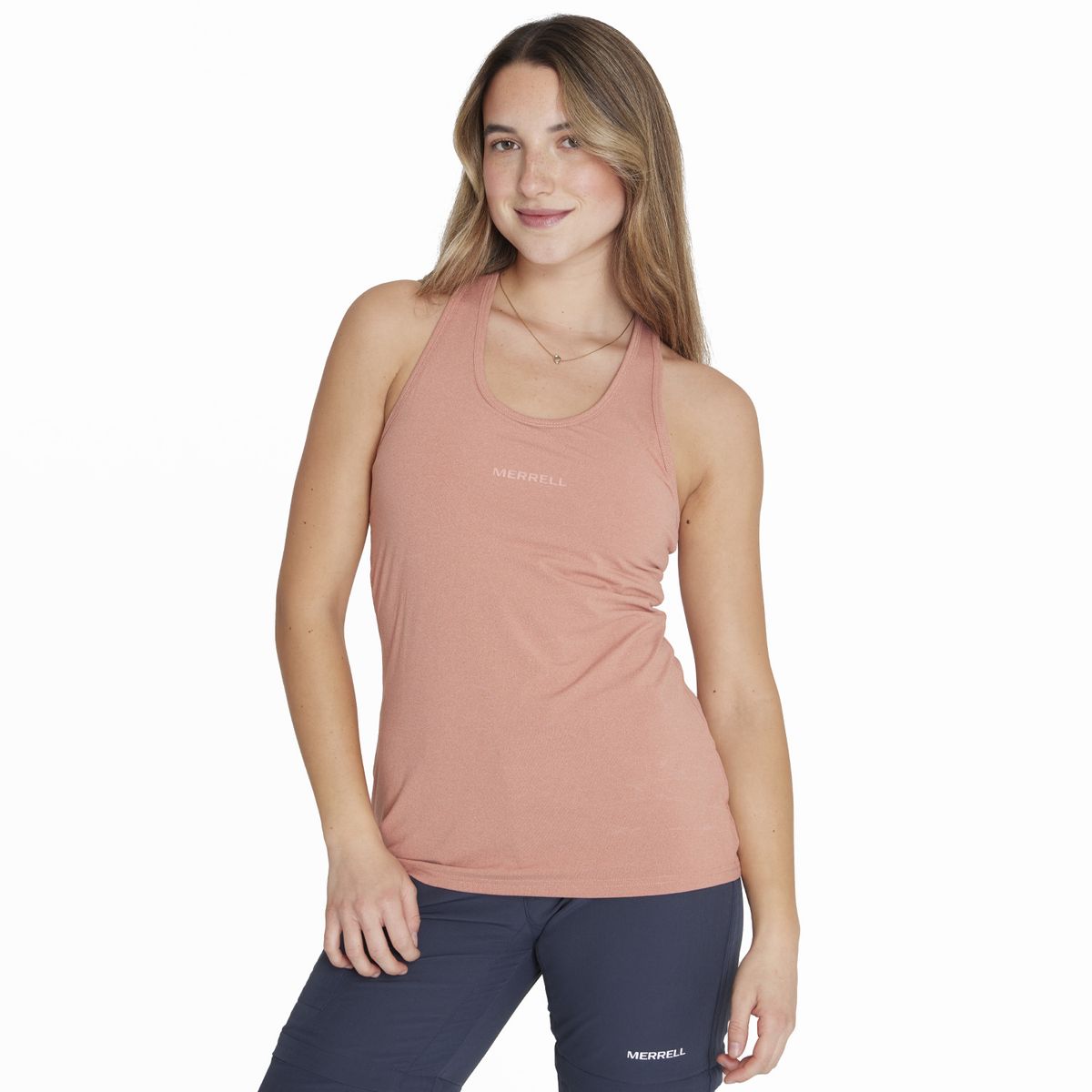 MERRELL - Polera S/M Tank Top Naranjo Mujer MERRELL